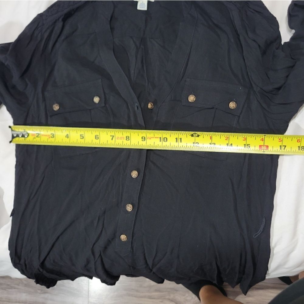 Odille black blouse - Picture 6 of 13